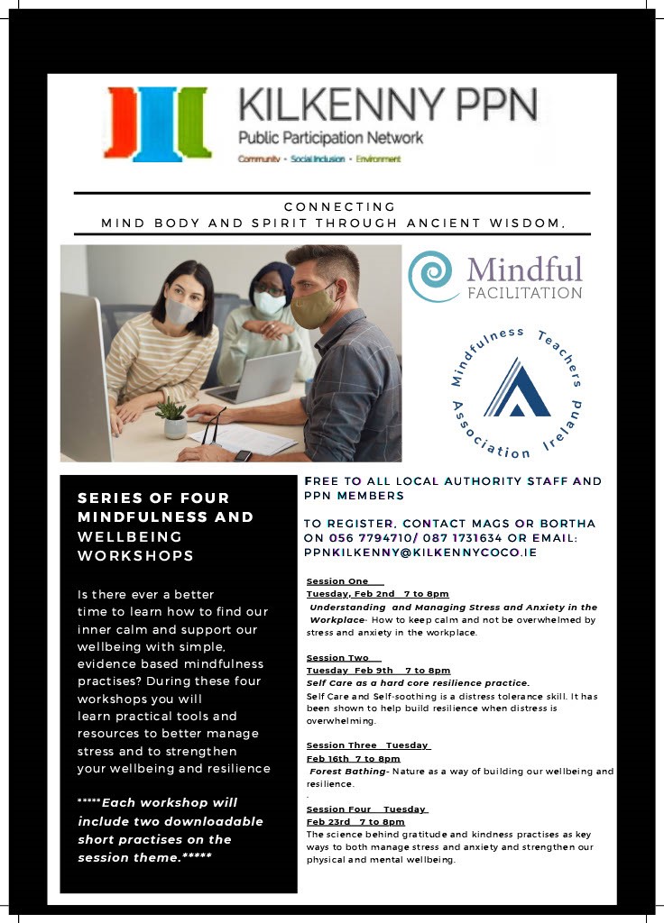 PPN Mindfulness and Wellbeing Workshops